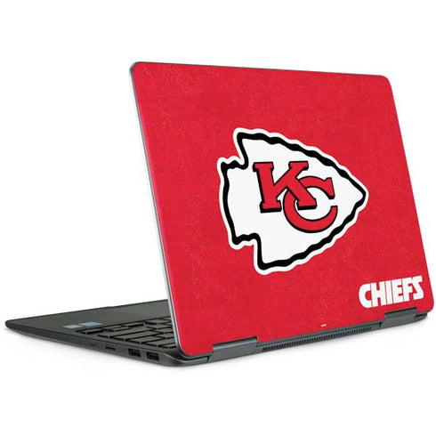 NFL Kansas City Chiefs Distressed Notebook 9 Pro 13in (2017) Skin