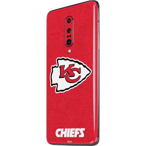 NFL Kansas City Chiefs Distressed OnePlus 7 Pro Skin