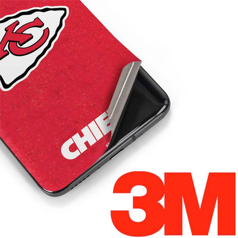 NFL Kansas City Chiefs Distressed OnePlus 7 Pro Skin