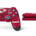 NFL Kansas City Chiefs Distressed PS4 Console and Controller Bundle Skin