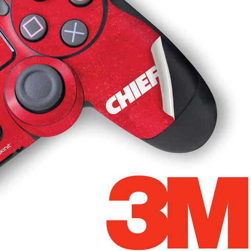 NFL Kansas City Chiefs Distressed PS4 Pro/Slim Controller Skin