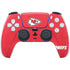 NFL Kansas City Chiefs Distressed PS5 Controller Skin