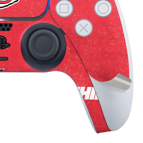 NFL Kansas City Chiefs Distressed PS5 Controller Skin