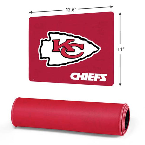 NFL Kansas City Chiefs Distressed Gaming Mouse Pad
