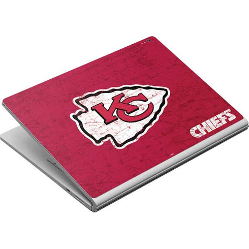 NFL Kansas City Chiefs Distressed Surface Book Skin