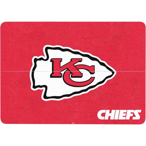 NFL Kansas City Chiefs Distressed Surface Laptop Studio Skin