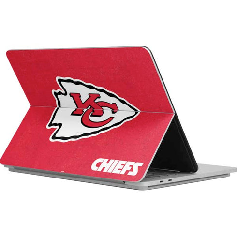 NFL Kansas City Chiefs Distressed Surface Laptop Studio Skin