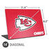 NFL Kansas City Chiefs Distressed Universal Laptop 14in (11.4 x 8.2in) Skin