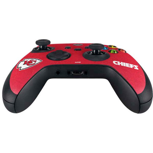 NFL Kansas City Chiefs Distressed Xbox Series X Controller Skin