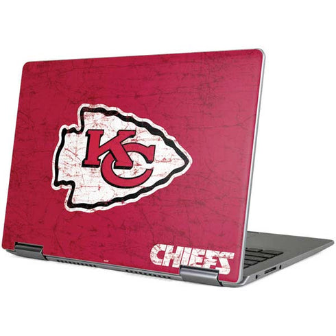 NFL Kansas City Chiefs Distressed Yoga 710 14in Skin