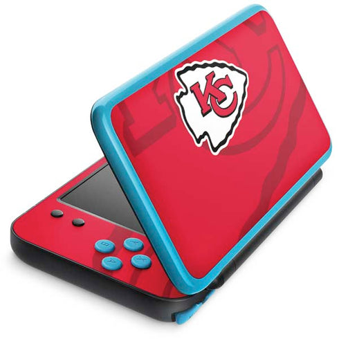 NFL Kansas City Chiefs Double Vision Nintendo 2DS XL (2017) Skin