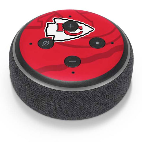 NFL Kansas City Chiefs Double Vision Amazon Echo Dot Skin