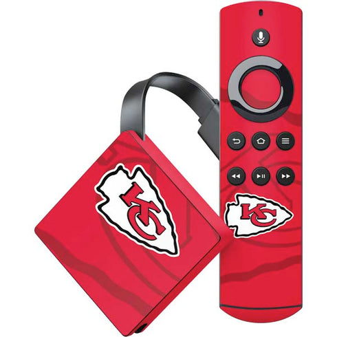 NFL Kansas City Chiefs Double Vision Amazon Fire TV Skin