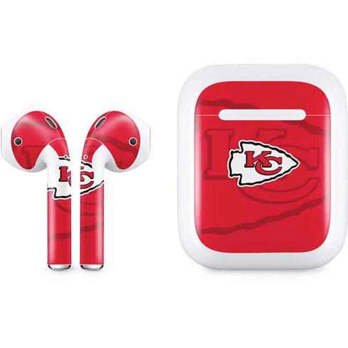 NFL Kansas City Chiefs Double Vision Apple AirPods Skin