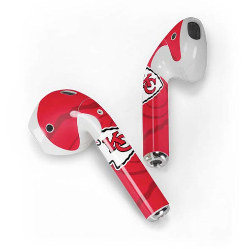 NFL Kansas City Chiefs Double Vision Apple AirPods Skin