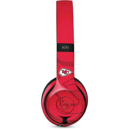 NFL Kansas City Chiefs Double Vision Beats Solo 2 Wireless Skin