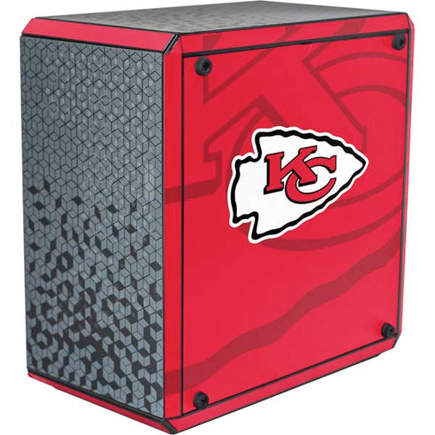 NFL Kansas City Chiefs Double Vision Cooler Master MasterBox Q300L Mini Tower Skin