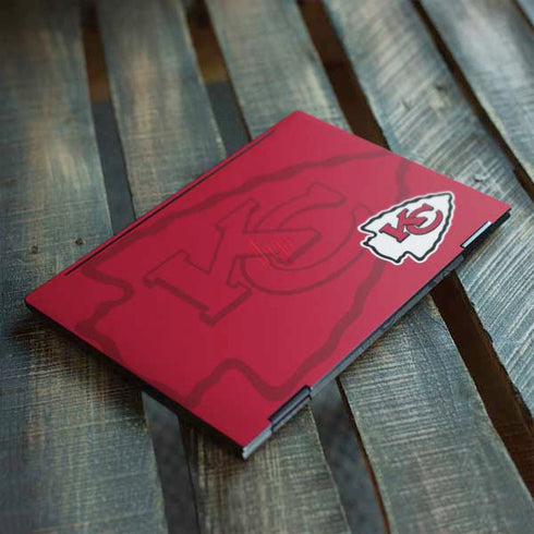 NFL Kansas City Chiefs Double Vision HP Envy Skin