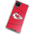 NFL Kansas City Chiefs Double Vision Galaxy A12 Clear Case