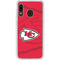 NFL Kansas City Chiefs Double Vision Galaxy A20 Clear Case