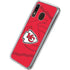 NFL Kansas City Chiefs Double Vision Galaxy A20 Clear Case