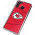 NFL Kansas City Chiefs Double Vision Galaxy A21 Clear Case
