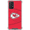 NFL Kansas City Chiefs Double Vision Galaxy A72 5G Clear Case
