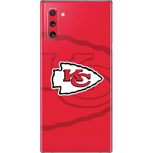 NFL Kansas City Chiefs Double Vision Galaxy Note 10 Skin