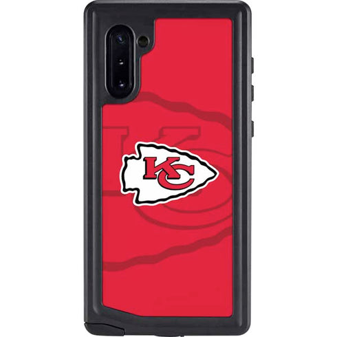 NFL Kansas City Chiefs Double Vision Galaxy Note 10 Waterproof Case