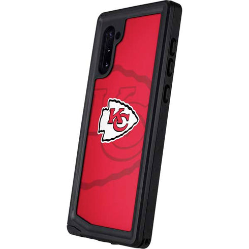 NFL Kansas City Chiefs Double Vision Galaxy Note 10 Waterproof Case