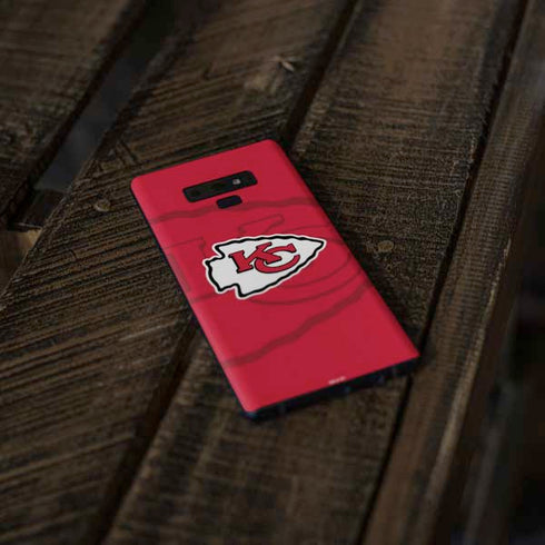 NFL Kansas City Chiefs Double Vision Galaxy Note 9 Skin