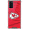 NFL Kansas City Chiefs Double Vision Galaxy Note20 5G Clear Case