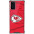 NFL Kansas City Chiefs Double Vision Galaxy Note20 5G Clear Case
