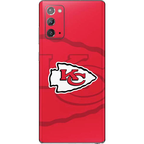 NFL Kansas City Chiefs Double Vision Galaxy Note20 5G Skin