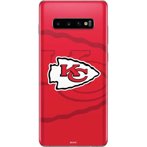 NFL Kansas City Chiefs Double Vision Galaxy S10 Plus Skin