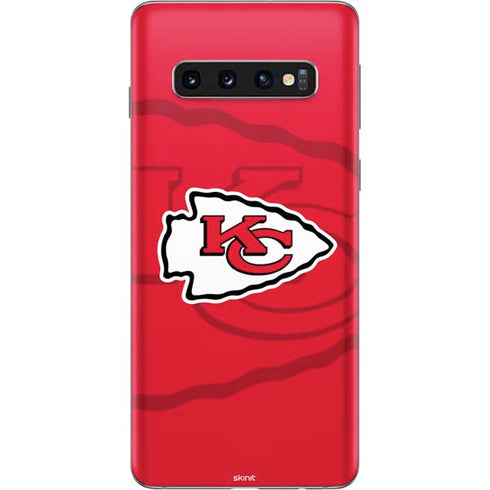 NFL Kansas City Chiefs Double Vision Galaxy S10 Skin