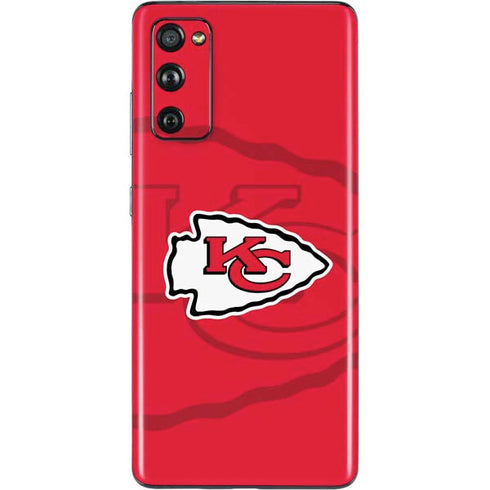 NFL Kansas City Chiefs Double Vision Galaxy S20 Fan Edition Skin