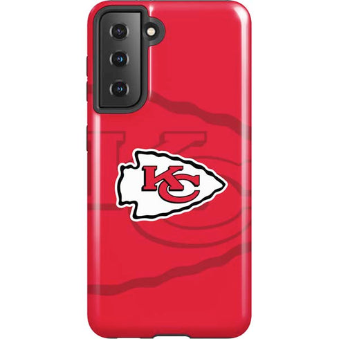 NFL Kansas City Chiefs Double Vision Galaxy S21 5G Pro Case