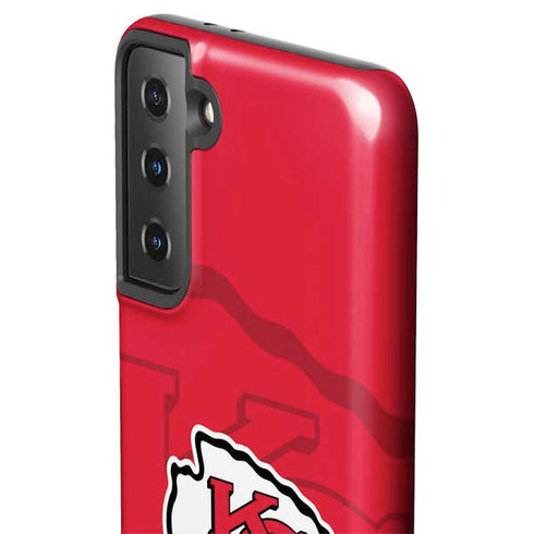 NFL Kansas City Chiefs Double Vision Galaxy S21 Plus 5G Pro Case