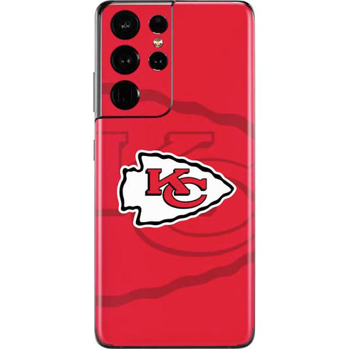 NFL Kansas City Chiefs Double Vision Galaxy S21 Ultra 5G Skin
