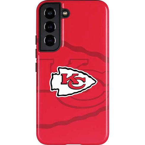 NFL Kansas City Chiefs Double Vision Galaxy S22 Pro Case