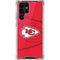 NFL Kansas City Chiefs Double Vision Galaxy S22 Ultra Clear Case