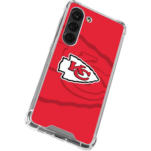 NFL Kansas City Chiefs Double Vision Galaxy S23 Clear Case