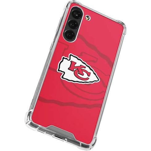 NFL Kansas City Chiefs Double Vision Galaxy S23 Plus Clear Case
