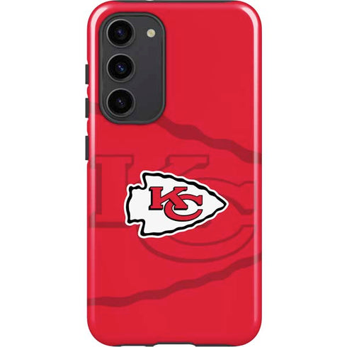 NFL Kansas City Chiefs Double Vision Galaxy S23 Plus Pro Case