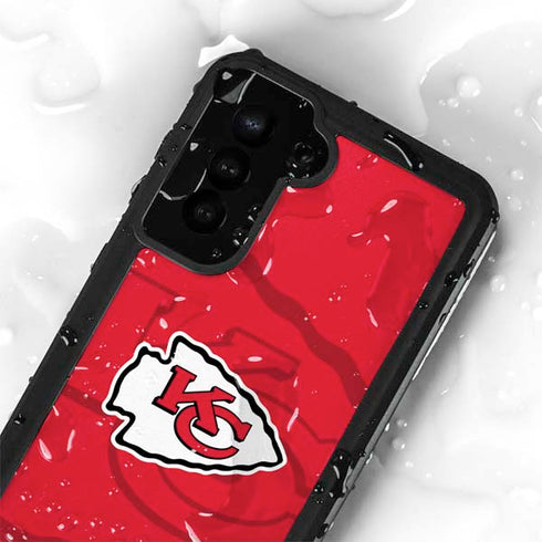 NFL Kansas City Chiefs Double Vision Galaxy S23 Plus Waterproof Case