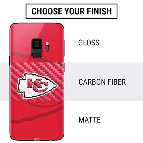 NFL Kansas City Chiefs Double Vision Galaxy S9 Skin