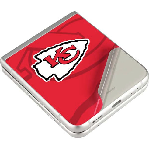 NFL Kansas City Chiefs Double Vision Galaxy Z Flip3 5G Skin