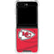 NFL Kansas City Chiefs Double Vision Galaxy Z Flip5 5G Clear Case