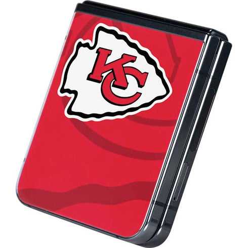 NFL Kansas City Chiefs Double Vision Galaxy Z Flip5 5G Skin